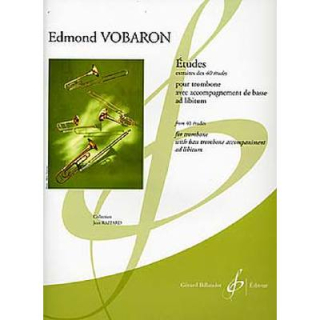 Vobaron Etudes for trombone GB8737