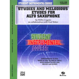 Coggins / Weber Studies and melodious Etudes 1 Alt Sax BIC00132A