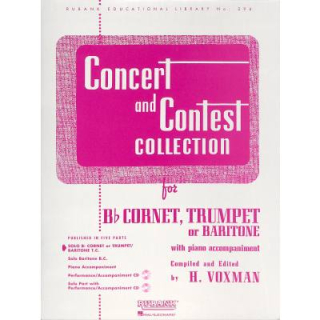 Voxman Concert + Contest Collection Trompete Klavier HL04471730