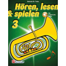 Hören lesen & spielen 3 Schule Tuba Audio DHP1104873-404