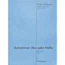Wagner Variationen &uuml;ber 10 Haiku Fagott Solo DO05506