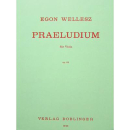 Wellesz Präludium op 112 Viola DO03504