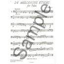 Vasiliev 24 Melodious Etudes Tuba AL28599