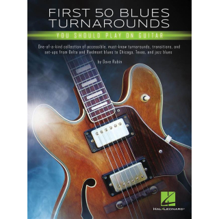 Rubin First 50 Blues Turnarounds Gitarre HL00277469