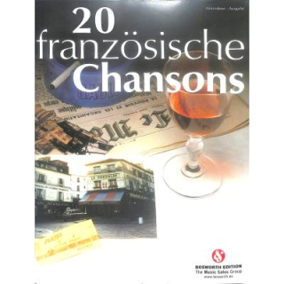 20 franz&ouml;sische Chansons f&uuml;r Akkordeon BOE2507