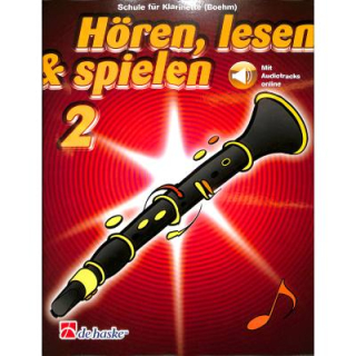 H&ouml;ren lesen &amp; spielen 2 Schule Klarinette Boehm CD DHP1001990