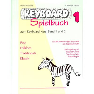 Swoboda Lipport Keyboard Spielbuch 1 Kurs 1, 2 N2426