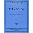 Gabrielli 6 Sonaten 1 op 11 Trompete Klavier IMC2225