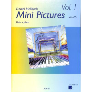Hellbach Mini pictures 1 Flöte Klavier CD ACM251