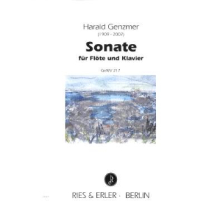 Genzmer Erste Sonate Flöte Klavier RE20003