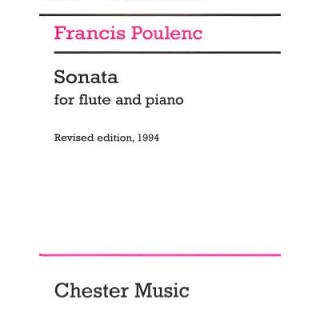 Poulenc Sonate Flöte Klavier CH01605