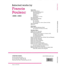 Poulenc Sonate Flöte Klavier CH01605