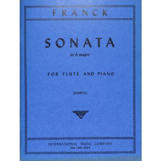 Franck Sonate A-Dur Flöte Klavier IMC1755