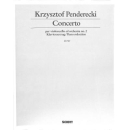 Penderecki Concerto 2 Cello Klavier ED7187