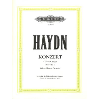 Haydn Konzert C-Dur Hob 7b/1 Cello Klavier EP8772