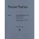 Saint-Saens Konzert 1 a-moll op 33 Cello Klavier HN711