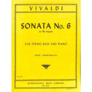 Vivaldi Sonate 6 B-Dur RV 46 Kontrabass Klavier IMC1473