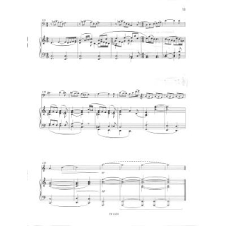 Fekete Concerto Kontrabass Klavier EBR13001