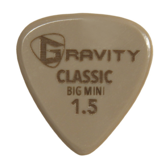 Gravity Plektrum Classic Gold Big Mini 1,5mm