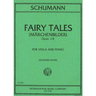 Schumann Fairy Tales op 113 Viola Klavier IMC2660