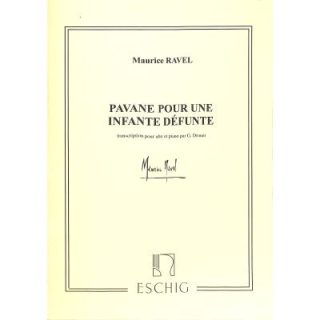 Ravel Pavane pour une Infante Defunte VA Klav ME146303