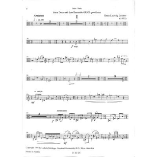 Leitner Chansons Viola Klavier DO03591