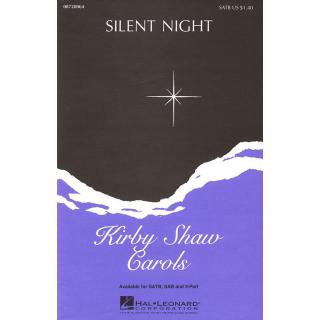 Shaw Silent Night SATB Chor HL08720064
