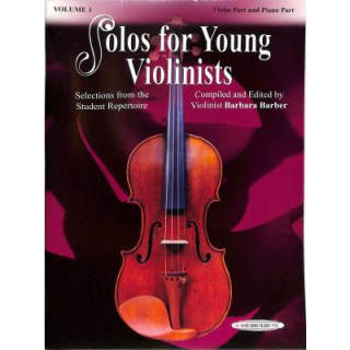 Barber Solos for young Violinists 1 SBM0988