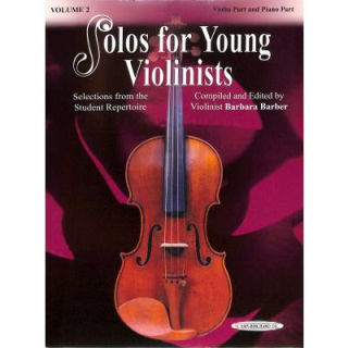 Barber Solos for young Violinists 2 SBM0989
