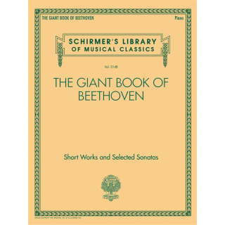 The Giant Book of Beethoven Piano HL50603277