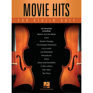 Movie Hits for Violin Duet HL00299580
