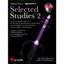 Dezaire Rompaey Selected Studies 2 Violine Klavier 2 CDs...