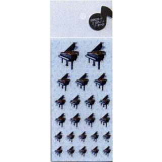 Klavier Stickers Aufkleber