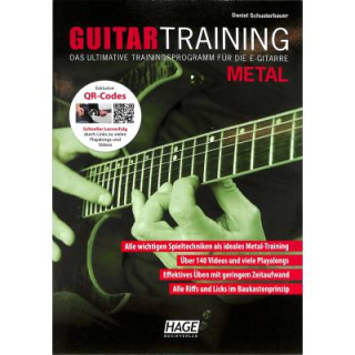 Schusterbauer Guitar training Metal Audio EH3933
