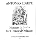 Rosetti Konzert Es-Dur Horn Klavier GM773