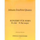 Quantz Konzert Es-Dur Horn Klavier GM1219