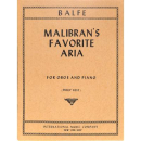 Balfe Malibrans Favorite Arie Oboe Klavier IMC2901