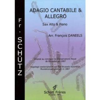 Schuetz Adagio Cantabile & Allegro Altsax Klavier SF9464