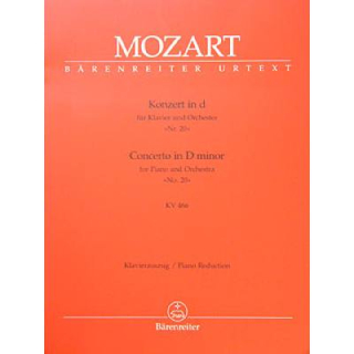 Mozart Konzert 20 KV 466 d-moll 2 Klaviere BA4873-90