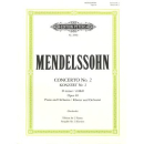 Mendelssohn Bartholdy Konzert 2 d-moll op 40 fuer 2 Klav...