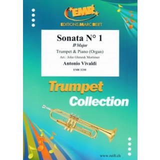 Vivaldi Sonata N 1 B Major Trompete Klavier EMR323H