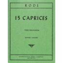 Rode 15 Capricen for Bassoon IMC2643