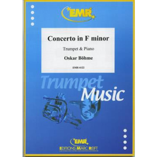 Boehme Concerto F minor Trompete Klavier EMR6122