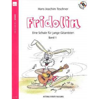 Teschner Fridolin 1 Schule fuer Junge Gitarristen CD N2500