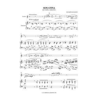 Manzino Sonatine Trompete Klavier ORPHEUS-XX-S06