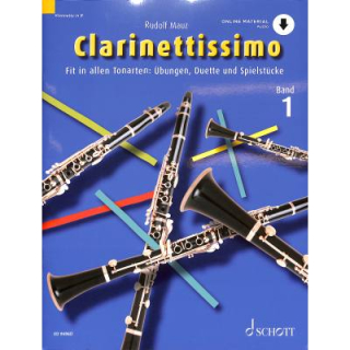 Mauz Clarinettissimo 1 Fit in allen Tonarten CD ED9496