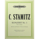 Stamitz Konzert 3 B Dur Klarinette Orchester EP4859