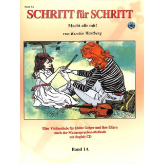 Wartberg Schritt für Schritt macht alle mit 1A Violine CD