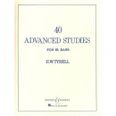 Tyrell 40 Advanced Etudes for Bb Bass BH2900063