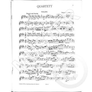Hermann Goetz Quartett op 6 VL VA VC KLAV WW15